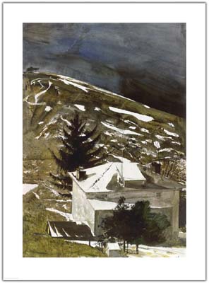 Wolf Moon Andrew Wyeth print